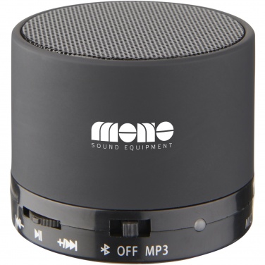 Logotrade meene foto: Duck silindrikujuline puutel pehme Bluetooth® kõlar