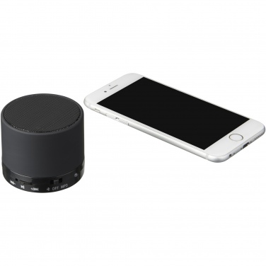 Logotrade reklaamkingitused pilt: Duck silindrikujuline puutel pehme Bluetooth® kõlar