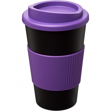 Logotrade firmakingi foto: Americano® 350 ml silikoonist võruga kohvitops