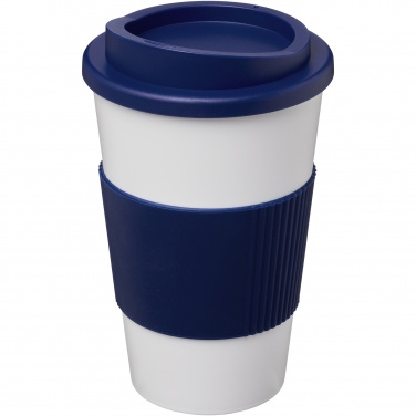Logotrade reklaamkingitused pilt: Americano® 350 ml silikoonist võruga kohvitops
