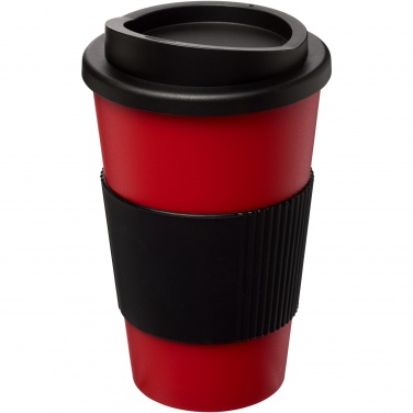 Logotrade reklaamkingi foto: Americano® 350 ml silikoonist võruga kohvitops