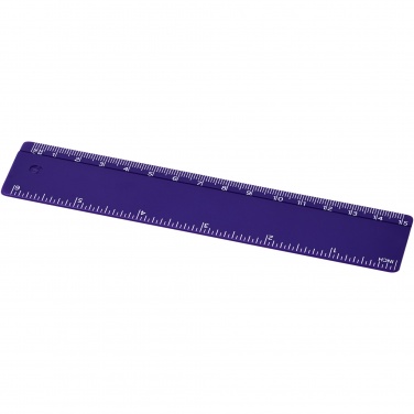 Logo trade firmakingi pilt: Renzo 15 cm plastikust joonlaud