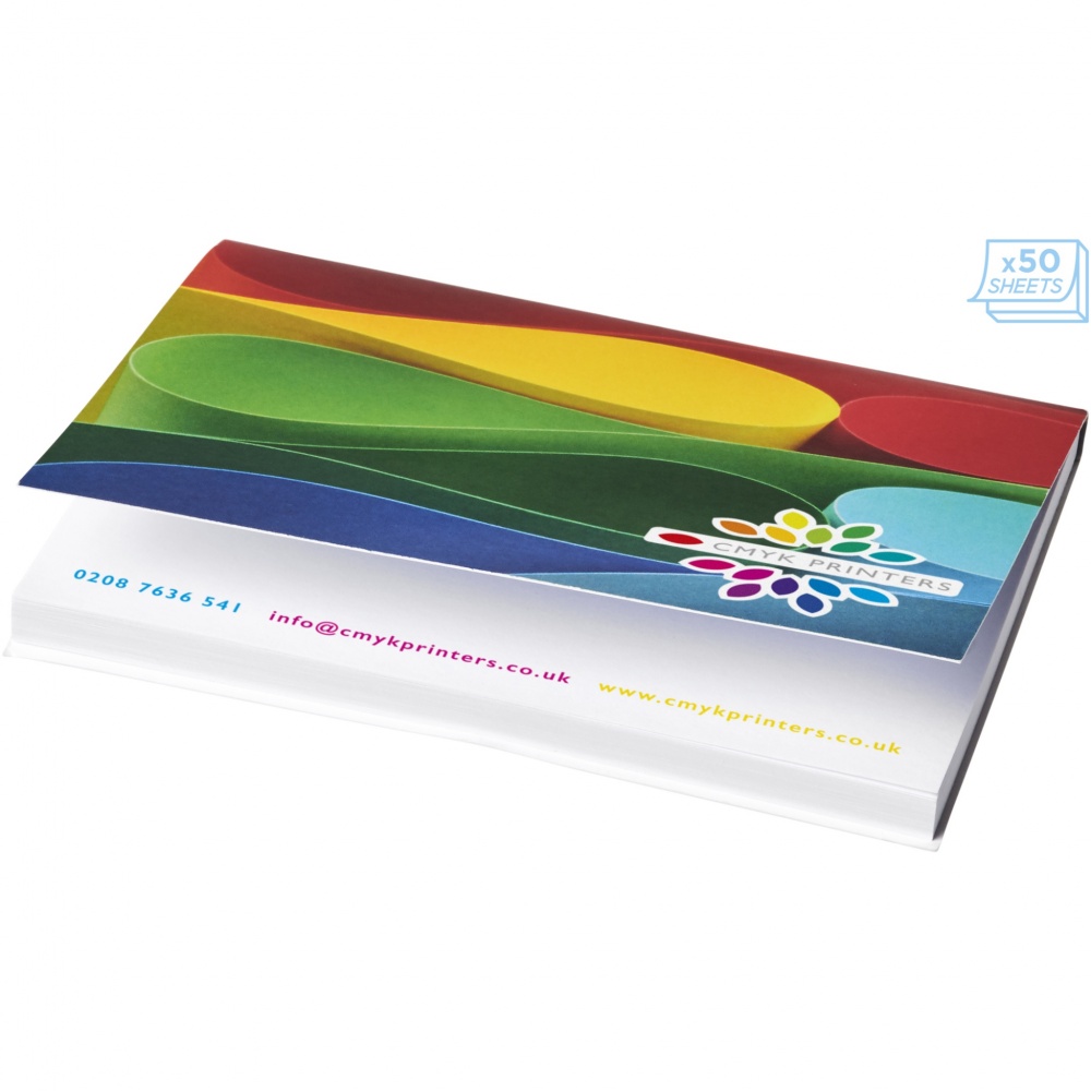 Logotrade reklaamkingid pilt: Sticky-Mate® A7 pehmekaanelised kleeppaberid 100x75mm