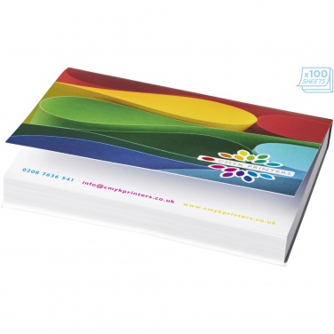 Logo trade firmakingituse pilt: Sticky-Mate® A7 pehmekaanelised kleeppaberid 100x75mm