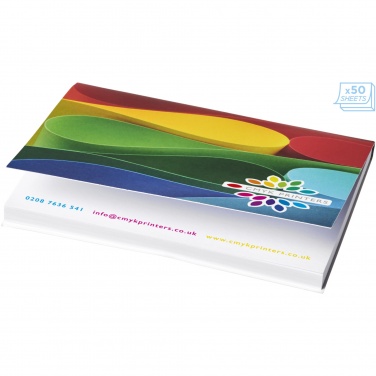 Logo trade reklaamkingi pilt: Sticky-Mate® A7 pehmekaanelised kleeppaberid 100x75mm
