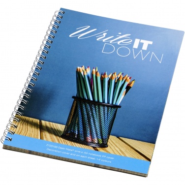 Logo trade reklaamkingi pilt: Desk-Mate® A5 spiraalmärkmik