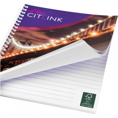 Logo trade firmakingi pilt: Desk-Mate® A5 spiraalmärkmik