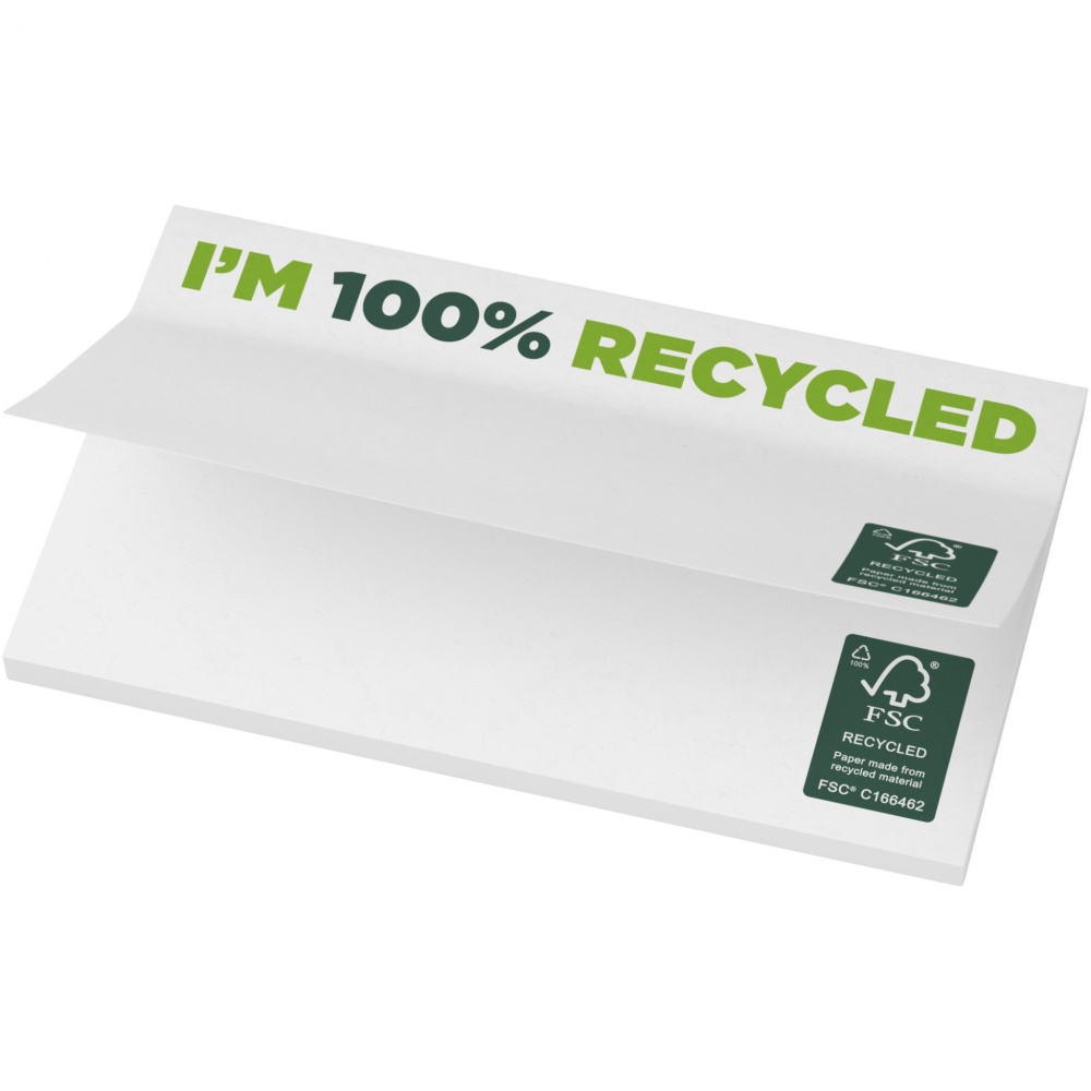 Logotrade firmakingid pilt: Sticky-Mate® taaskasutatud märkmepaberid 127 x 75 mm
