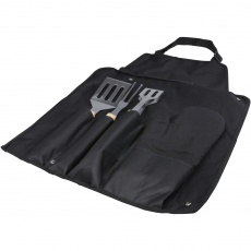 Gril 3-osaline BBQ tööriistade komplekt ja kinnas