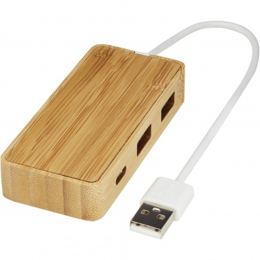 Logotrade reklaamtooted pilt: Tapase bambusest USB-jaotur