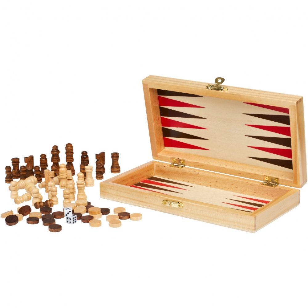 Logotrade ärikingitused pilt: Mugo 3-in-1 puidust mängukomplekt