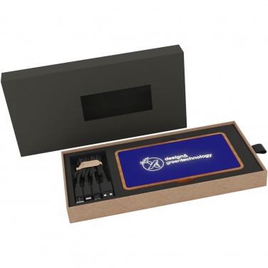 Logotrade ärikingitused pilt: SCX.design P36 5000 mAh valgustusega juhtmevaba toitepank