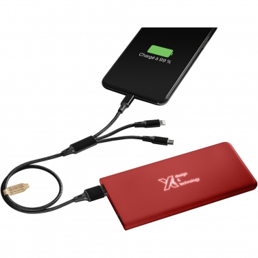 Logo trade ärikingituse pilt: SCX.design P15 valgustusega 5000 mAh akupank