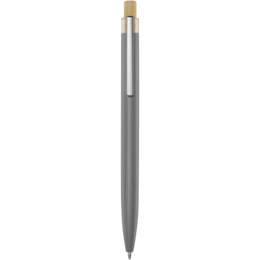 Logotrade reklaamtooted pilt: Nooshin taaskasutatud alumiiniumist pastapliiats (must tint)