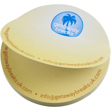 Logotrade reklaamkingitused pilt: Sticky-Mate® ringikujulised taaskasutatud kleeppaberid