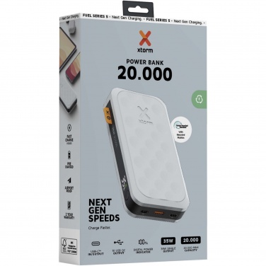 Logotrade reklaamtoote foto: Xtorm FS520 kütuseseeria 20 000 mAh 35 W akupank