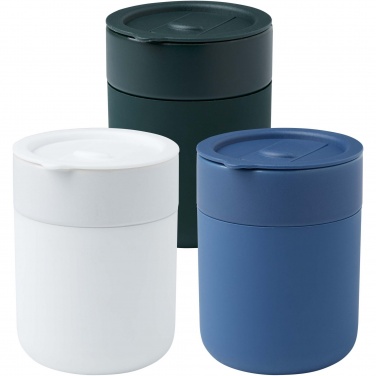 Logotrade reklaamtooted pilt: Keraamiline termoskruus Java 330 ml plastikust kaanega