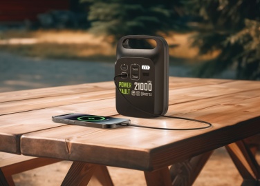 Logotrade reklaamkingid pilt: Power Vault RCS rplastic 21000 mAh kaasaskantav elektrijaam