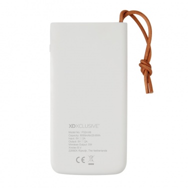 Logo trade firmakingituse pilt: Aria 8000 mAh 5W juhtmevaba laadimise akupank