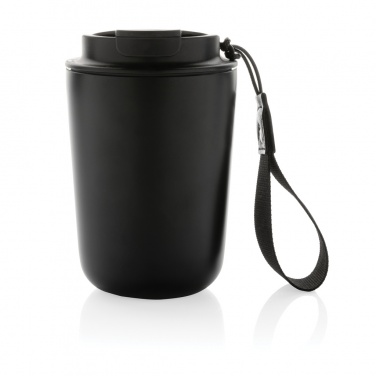 Logo trade reklaamtoote pilt: Cuppa RCS terasest vaakum termoskruus koos kaelapaelaga