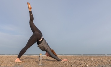 Logotrade firmakingitused pilt: Impact borosilikaatklaasist pudel bambusest kaanega