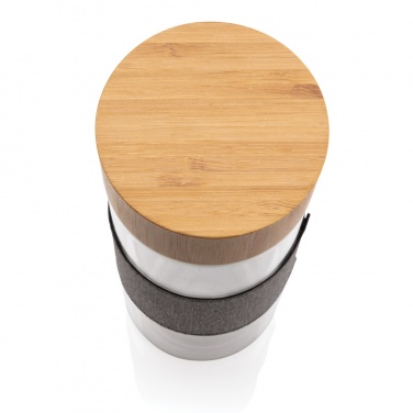 Logotrade ärikingid pilt: Impact topeltseinaga borosilikaatklaasist pudel