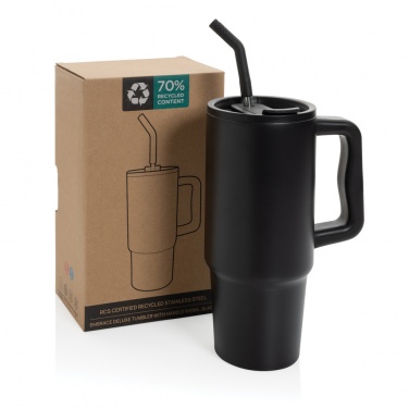 Logo trade reklaamkingitused foto: Embrace deluxe roostevabast terasest termoskruus, 900 ml