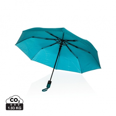 Logotrade ärikingituse foto: 21-tolline Impact AWARE™ 190T mini automaatselt avatav vihmavari