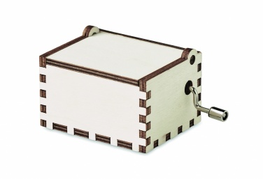 Logotrade reklaamkingid pilt: Puidust jõulumuusika kast