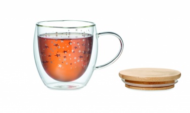 Logotrade firmakingi foto: Kaheseinaline borosilikaatkruus