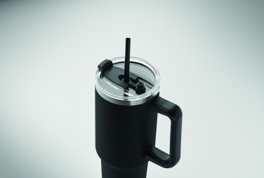 Logotrade ärikingid pilt: Suur roostevabast terasest termoskruus, 1200 ml