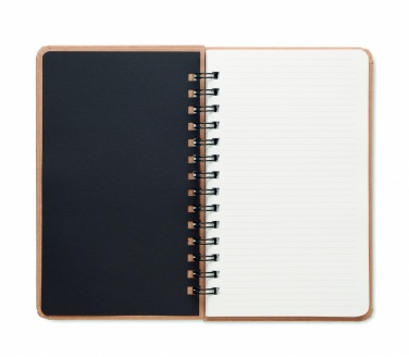 Logotrade ärikingid pilt: A5 männipuu GROWNOTEBOOK™