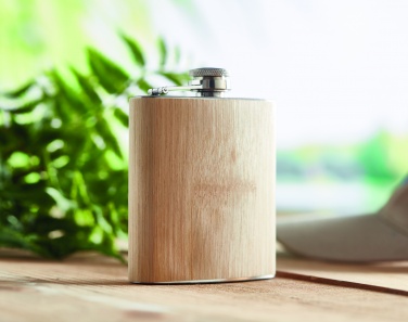 Logotrade reklaamkingituse foto: Bambusest plasku 170ml
