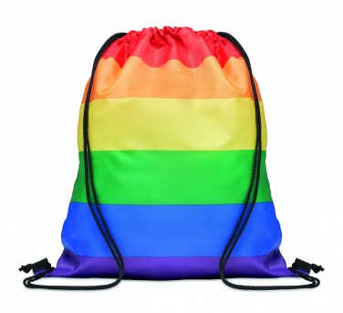 Logotrade reklaamkingid pilt: Rainbow RPET nööriga kott