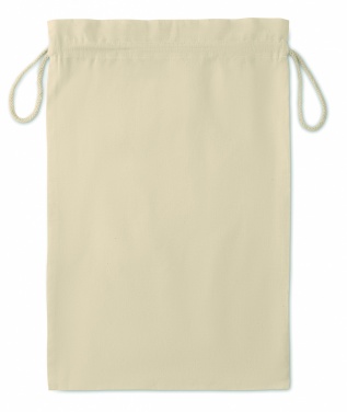 Logotrade meened pilt: Suur puuvillane nööriga kott 30 x 47 cm