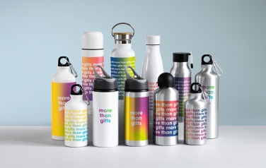 Logotrade reklaamkingi foto: 400 ml alumiiniumpudel