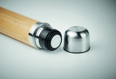 Logotrade reklaamkingitused pilt: Topeltseintega bambusest termos 400ml CHAN BAMBOO