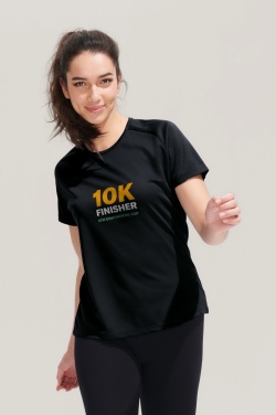 Logotrade firmakingitused pilt: SPORTILISED NAISTE T-SÄRGID POLYES