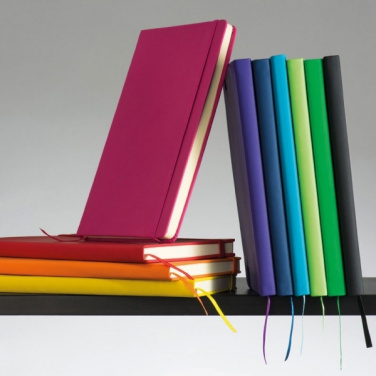 Logo trade reklaamkingitused foto: Sametiste kaantega A5 märkmik Kiel