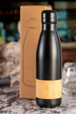 Logotrade ärikingid pilt: Roostevabast terasest pudel KOBE 750 ml