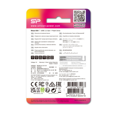 Logotrade ärikingi foto: Pendrive Silicon Power Blaze B30 3.1