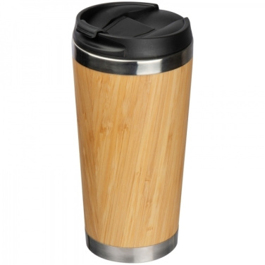 Logo trade firmakingitused foto: Roostevabast terasest kruus BAMBOOGARDEN 400 ml