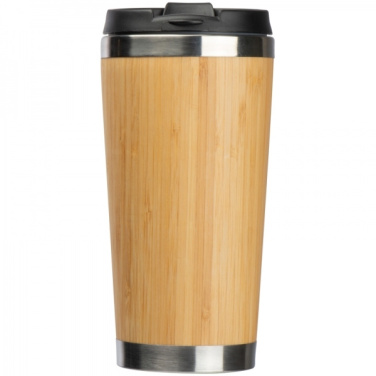 Logo trade reklaamtoote pilt: Roostevabast terasest kruus BAMBOOGARDEN 400 ml