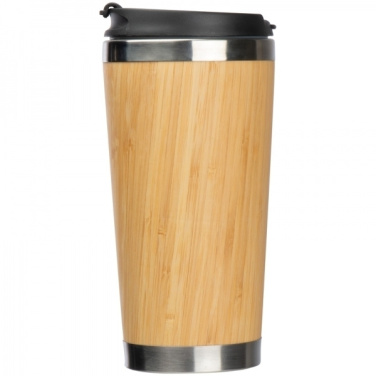 Logotrade meene foto: Roostevabast terasest kruus BAMBOOGARDEN 400 ml