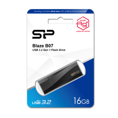Logotrade reklaamkingid pilt: PENDRIVE SILICON POWER BLAZE - B07 3.2 16GB