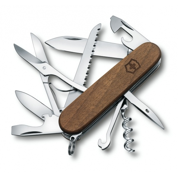 Logotrade firmakingitused pilt: Taskunuga Huntsman Wood Victorinox