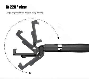 Logotrade meene foto: Statiiviga selfie stick, K06