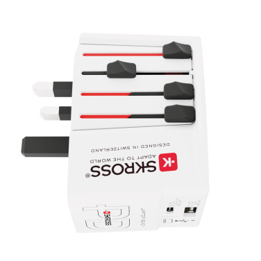 Logotrade meened pilt: SKROSS World Travel Adapter MUV 65W PD USB C kaabliga