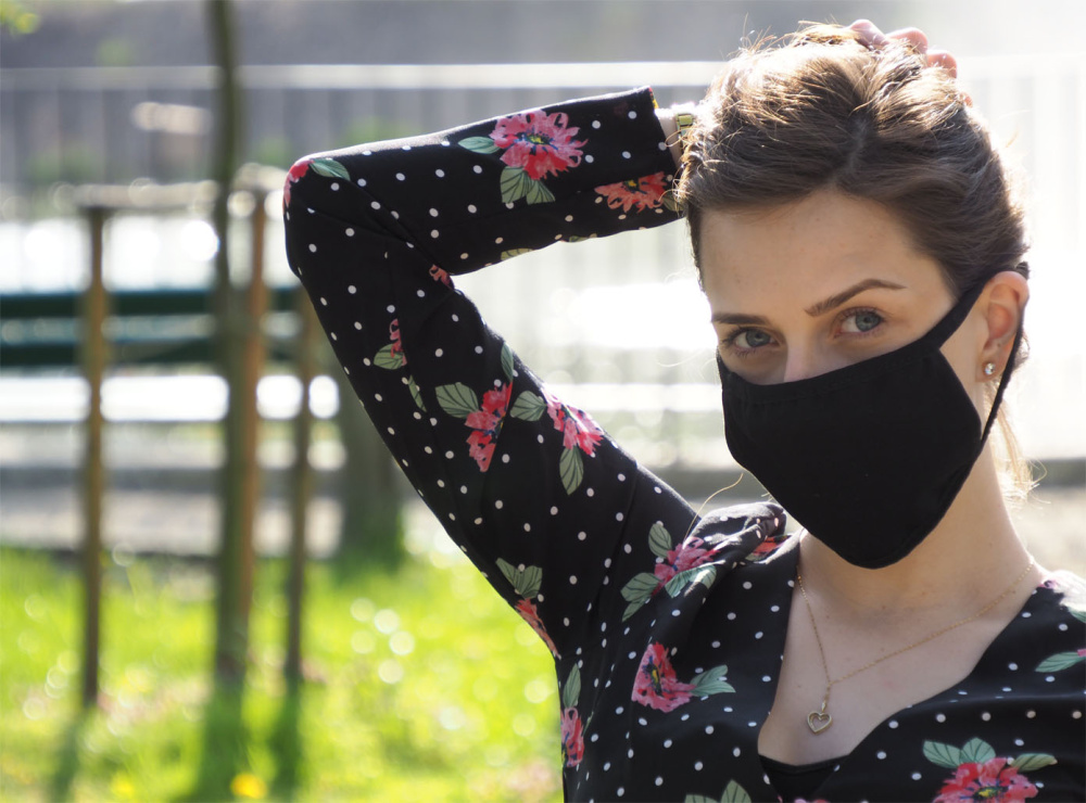 Logotrade meene foto: MARS PRO puuvillane mask (suurus L) tasku ja HEPA-filtriga 1570165