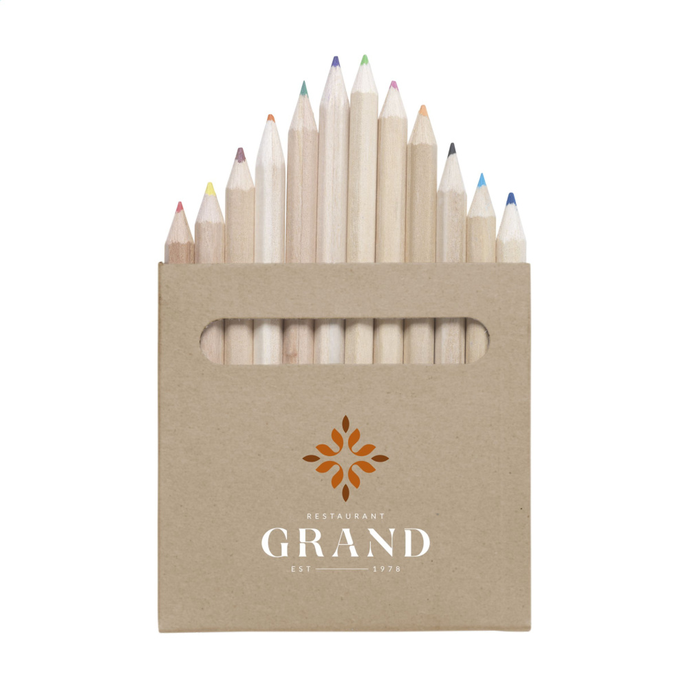 Logo trade reklaamtoote pilt: Pastelli värvilised pliiatsid